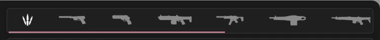 CLS Aimbot 第一排武器类别选项